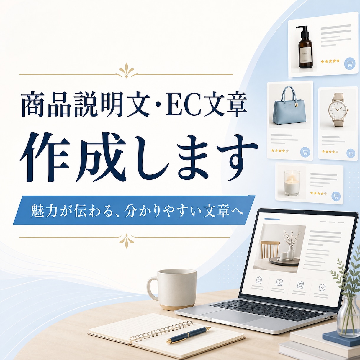 Amazon・ECの商品説明文を作成します 購入判断に必要な情報を整理します イメージ1