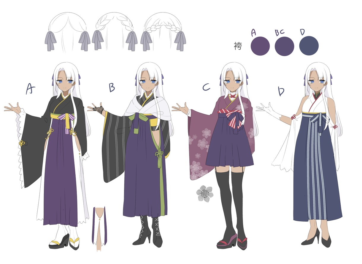 キャラクターデザインいたします 理想のキャラクター制作のお手伝い イメージ3