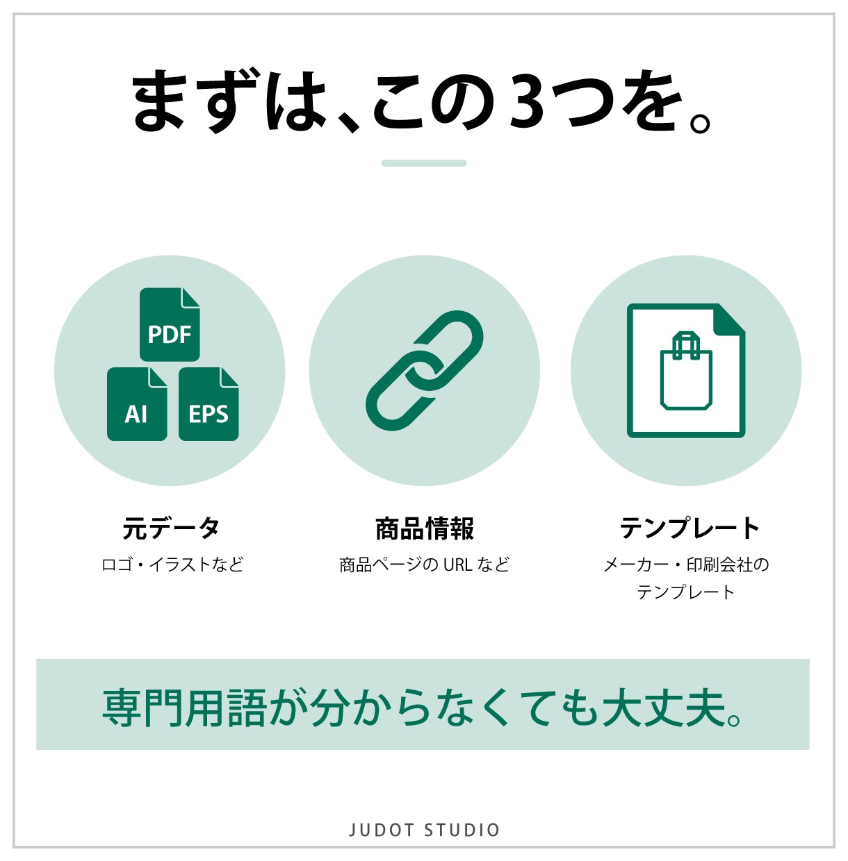 印刷会社・メーカー指定の入稿データを作成します お手元のロゴや画像を、制作先へ渡せるデータに イメージ5