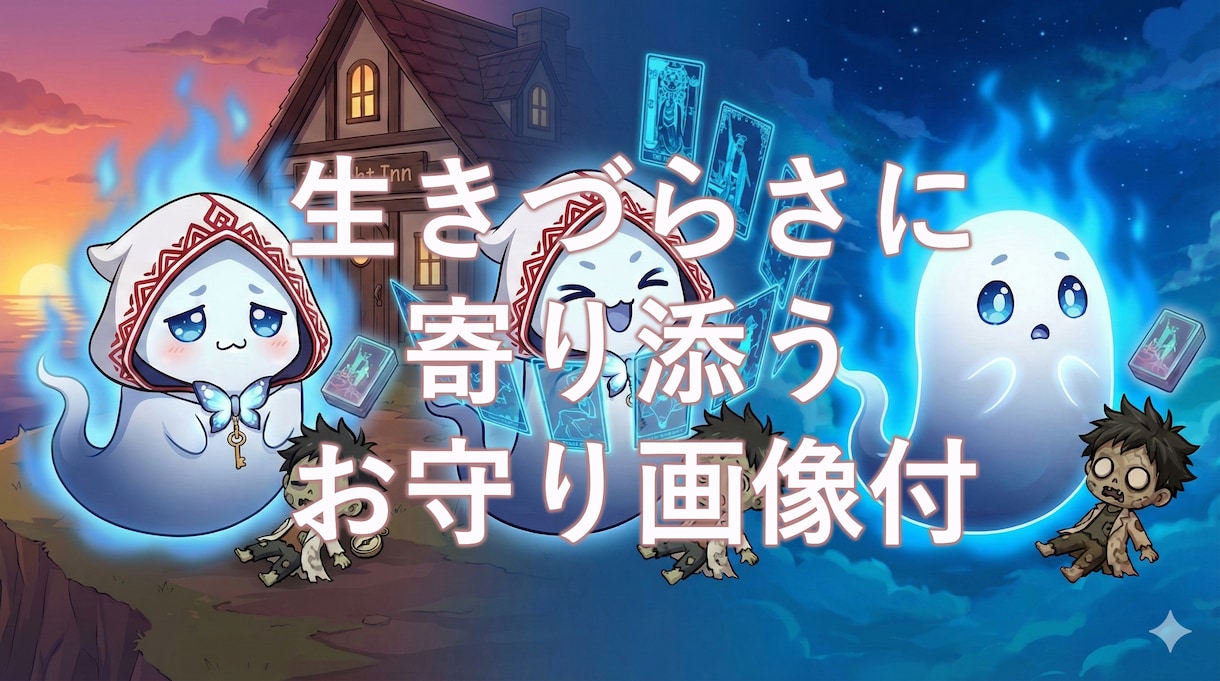 30代の生きづらい女性向けタロットセラピーします あなただけのかわいいインフォグラフィック画像をお届けします イメージ1