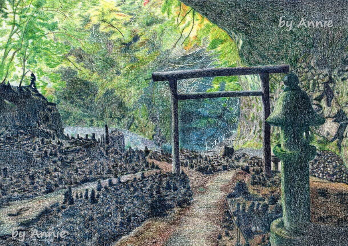 リピーター様用・50分で色鉛筆画の描き方を教えます 現役アーティストが教える色鉛筆画レッスンです。 イメージ1