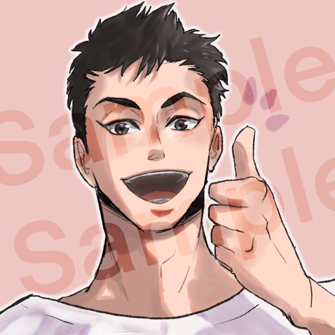 ビジネスに使えるアイコン描きます 商用利用OK!男性におすすめ！お手軽価格で高クオリティ！ イメージ3