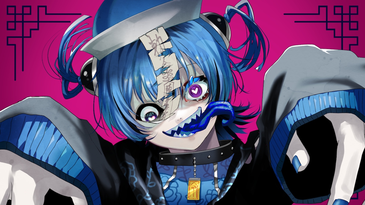 歌ってみた・MV・ジャケット用イラスト制作します 【MV】世界観を彩る一枚絵描きます【歌ってみた】 イメージ2