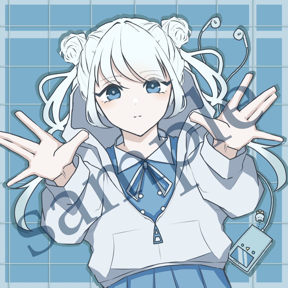最短3日！シンプル可愛いイラスト、アイコン描きます SNS用のアイコン、サムネ、ヘッダー等に！ イメージ4