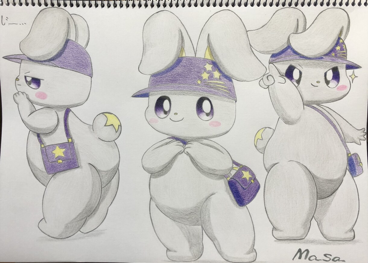 かわいい手描きのイラスト描きます 思わず抱きしめたくなる、ふんわりした柔らかな創造 イメージ1