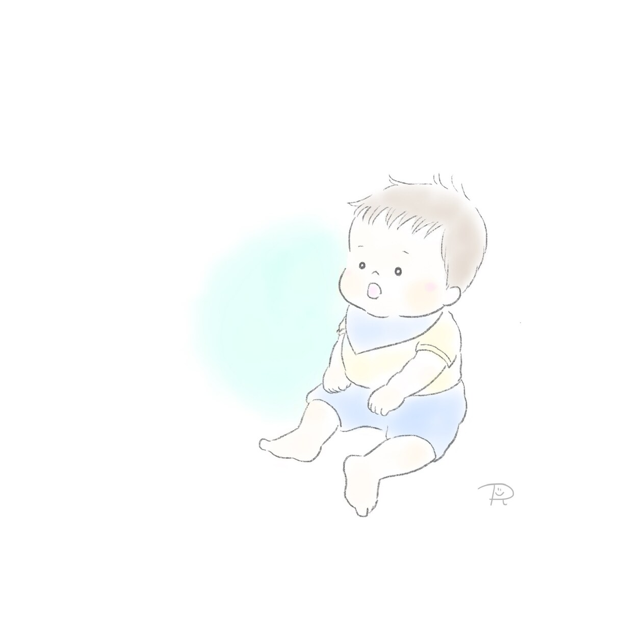ふんわり可愛い似顔絵アイコンをお描きします デフォルメした優しい似顔絵に仕上げます。 イメージ1