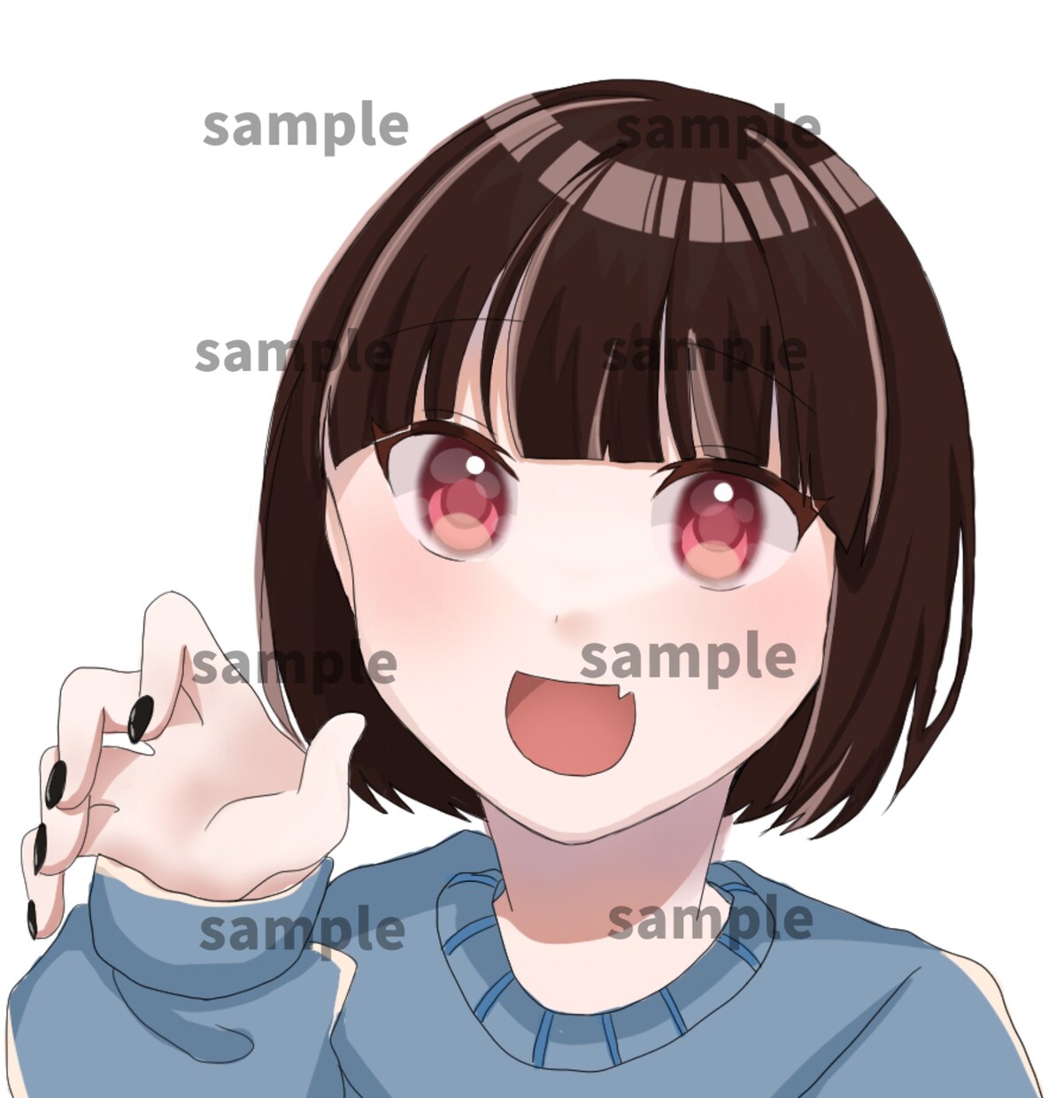 アイコンやサムネなどを描きます 初心者なので低価格で販売します！ イメージ1