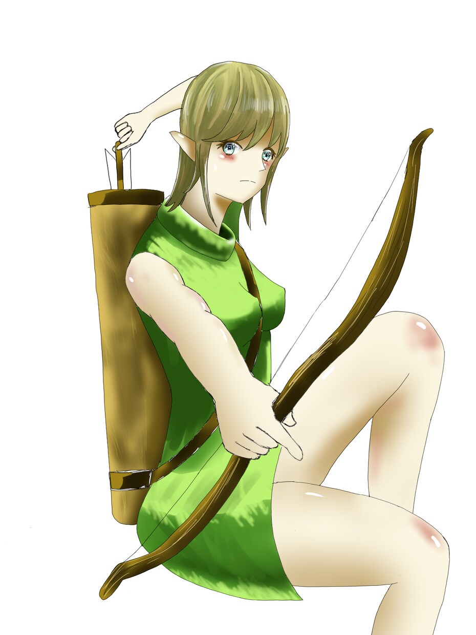 可愛い女の子のアニメイラストを描きます 一枚一枚、今ある自分の全力を使って描きます！ イメージ1