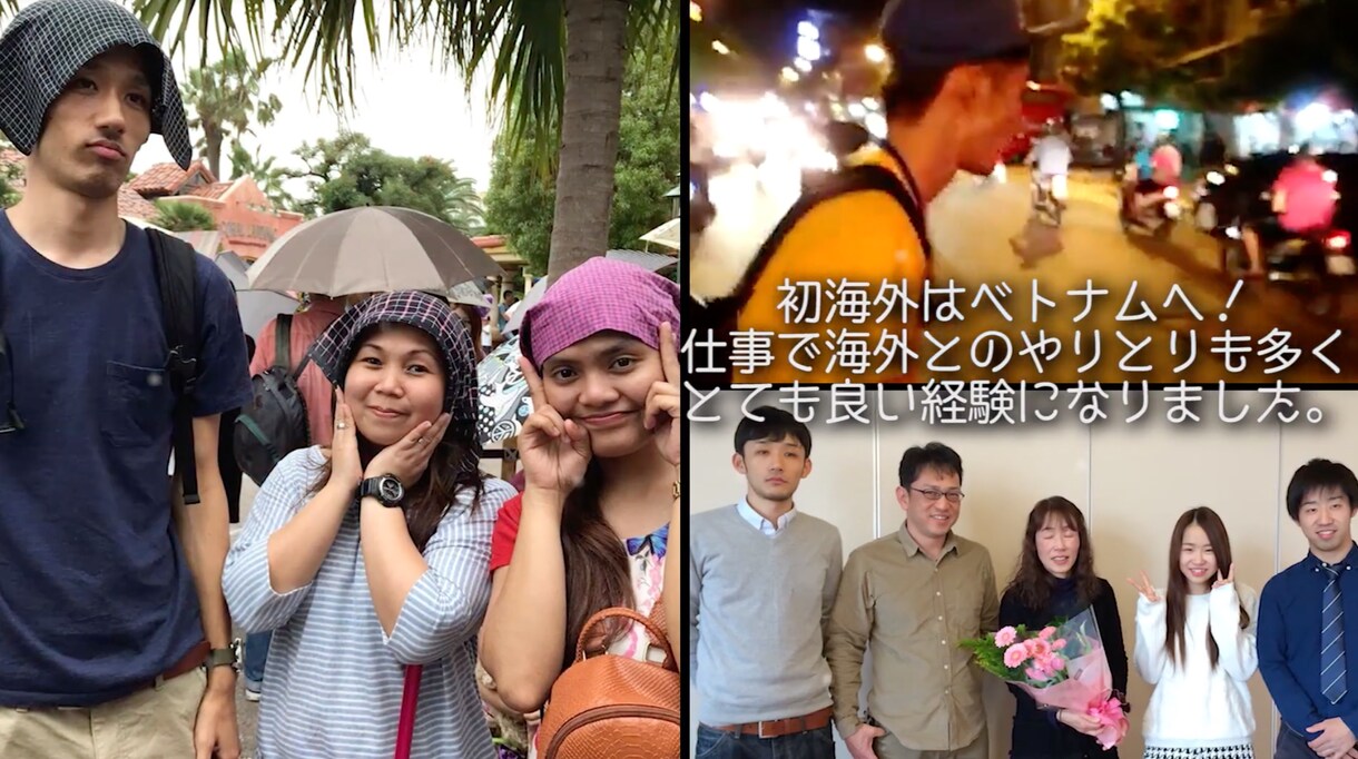 シンプルなのにおしゃれ！結婚式の動画作ります 4種類のスライドパターン！スマホだけでOK！高品質で早い。 イメージ7