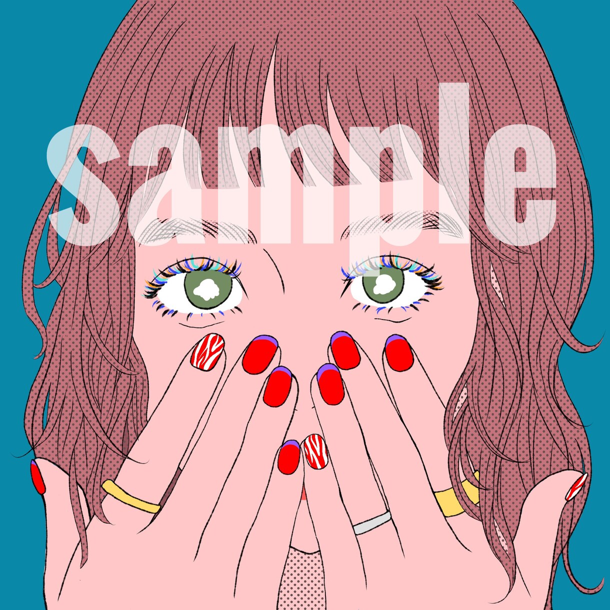 お洒落なイラスト、アイコン描きます アイコンやイラストを描きます！お任せデザインも大歓迎です！ イメージ6