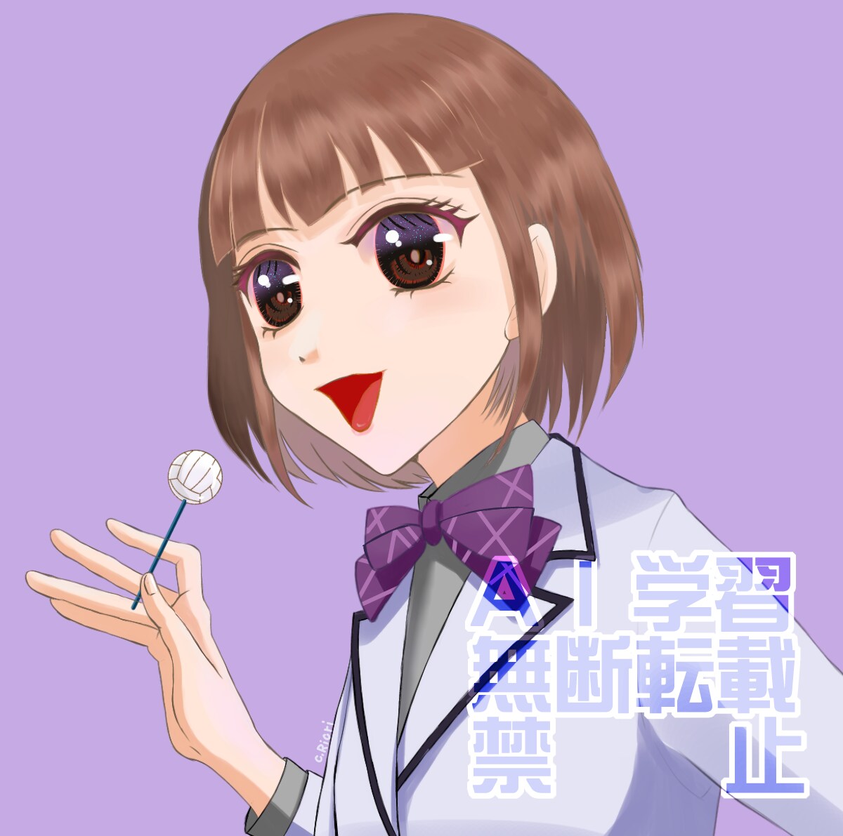 きゅるるん瞳のアイコン描きます 可愛い女の子や動物擬人化も承ります イメージ6