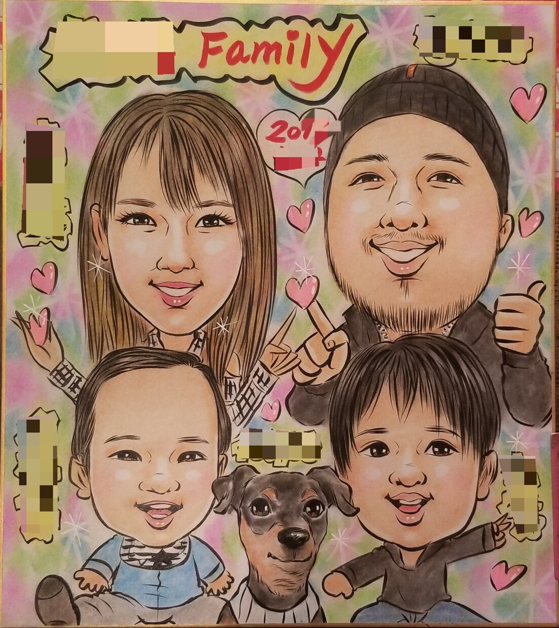 幸せになるそっくり似顔絵をお届け致します 下描き確認(修正無制限)完成確認まであるので失敗0でご安心 イメージ4