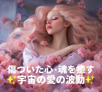 傷ついた心⋆魂 を即効性のあるエネルギーで癒します ✨宇宙の愛の波動✨で ❤あなたを癒す宇宙の完璧なプログラム❤ イメージ1