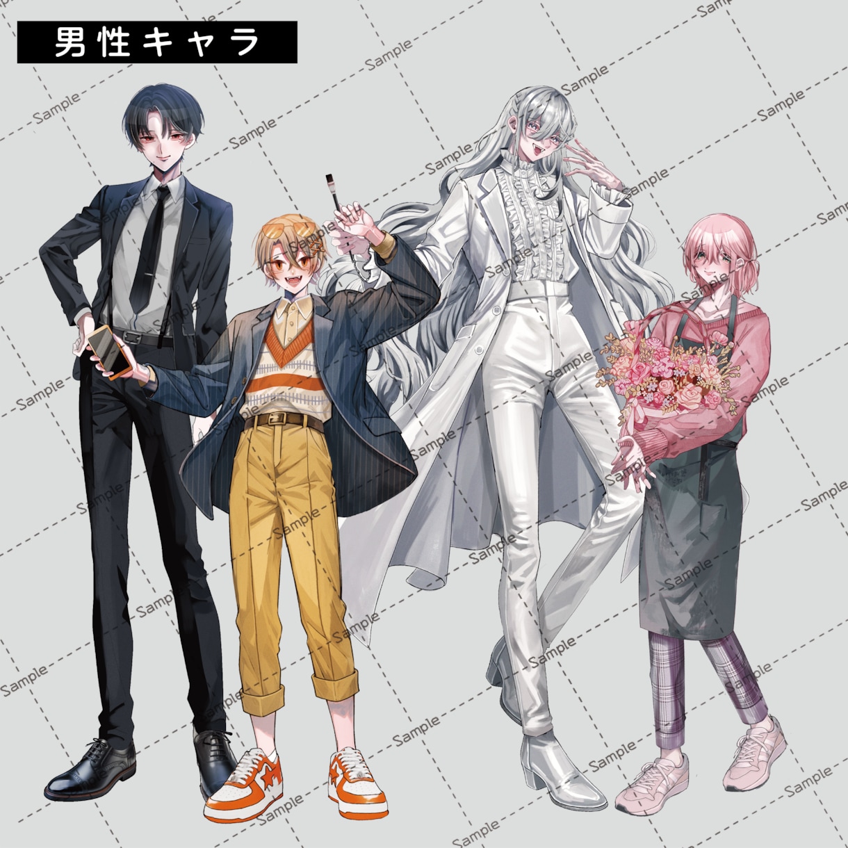 割引中キャラクターデザイン・立ち絵作成行います ꕤ TRPG・配信・ゲームなど ꕤ イメージ4