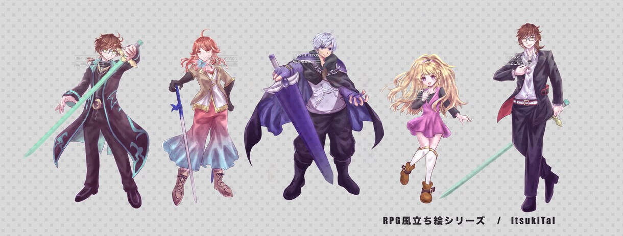 鮮やかなイラストお描きします 【一枚絵ご希望の方】表紙や動画のサムネイルなどにも♪ イメージ2