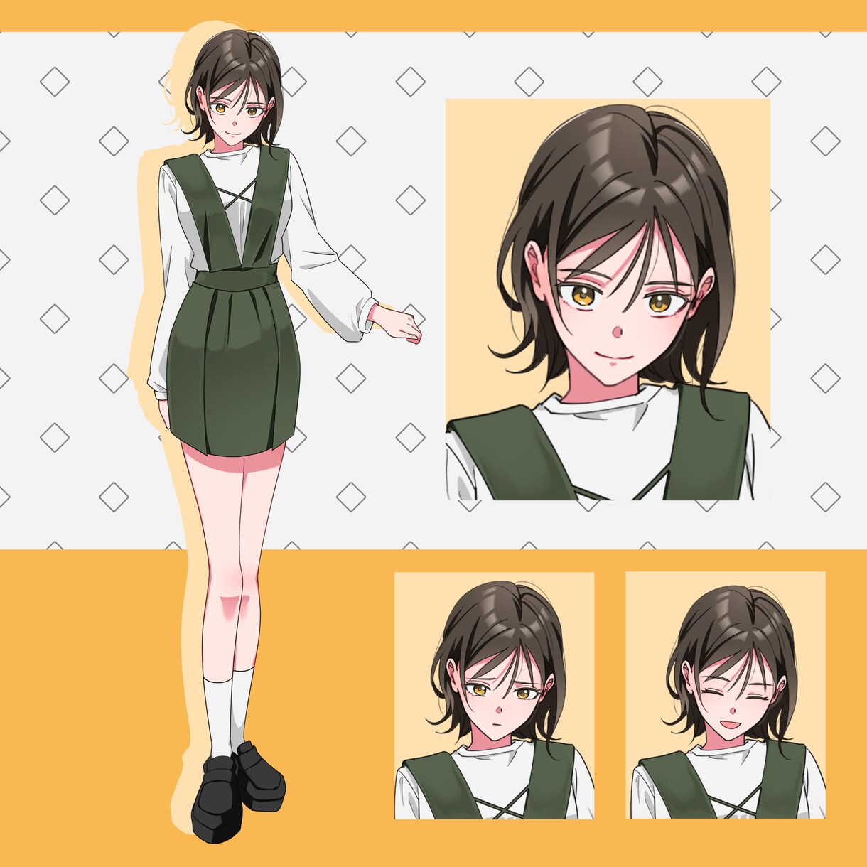 立ち絵制作します TRPG、配信、ゲーム制作 等用の立ち絵を制作いたします！ イメージ4