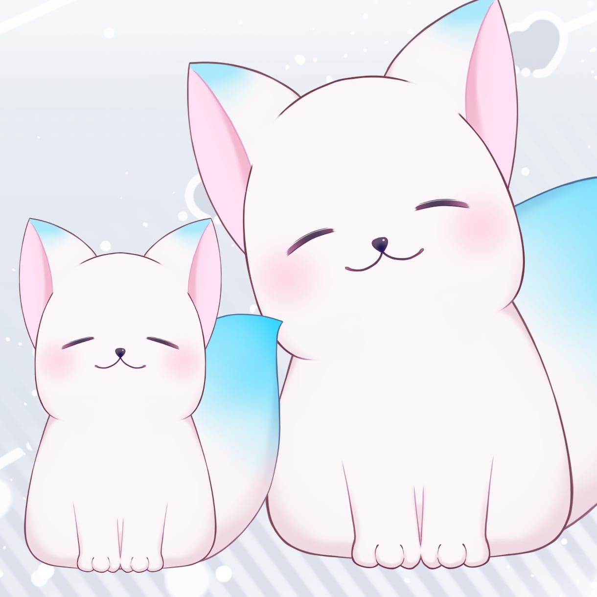 かわいくキレイなLive2D用イラスト描きます 現役セルフ受肉Vtuberがお仕立てします！ イメージ7