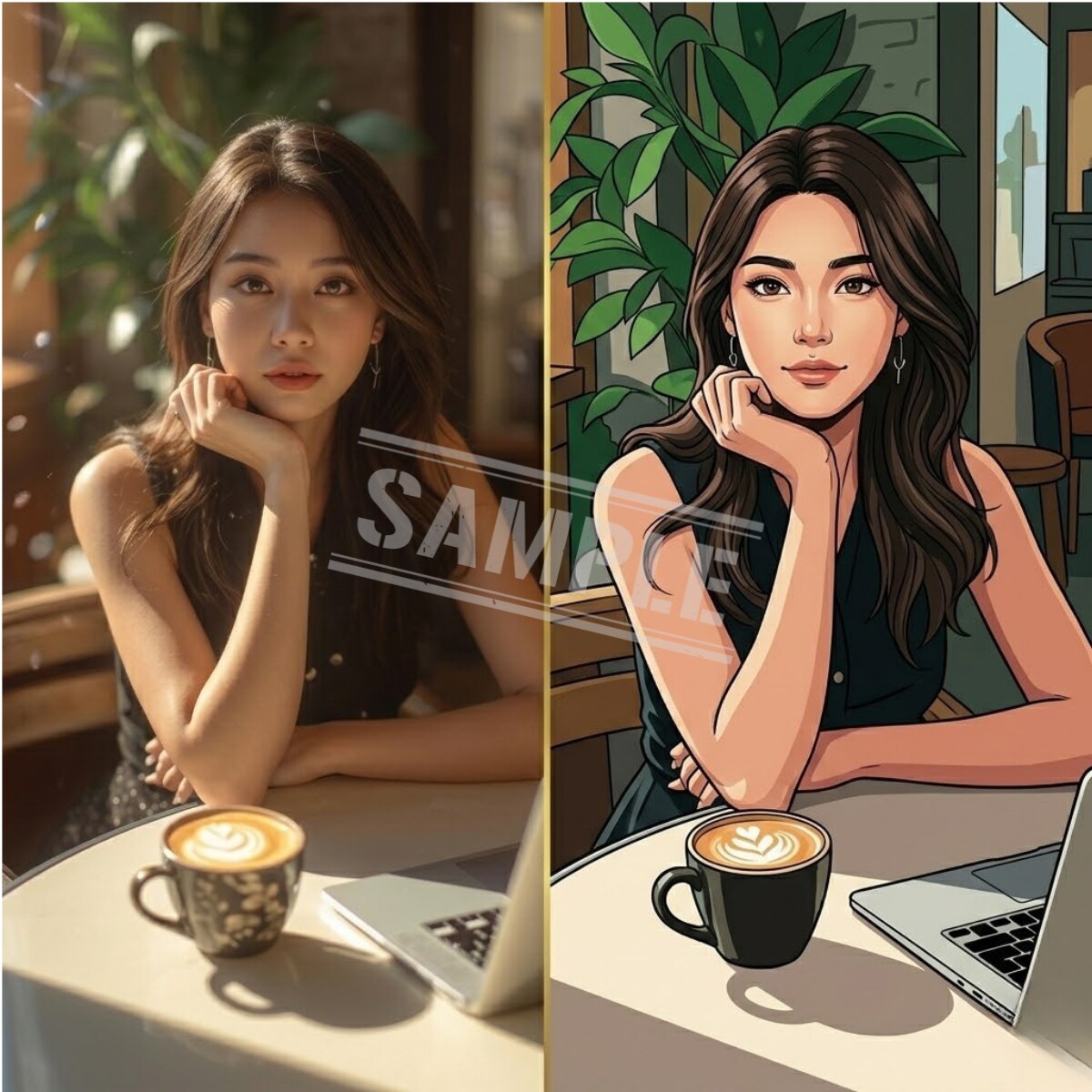 理想のAI画像をオーダーメイドで制作します あなたのお望みを叶えます。理想の世界を最高の一枚に。 イメージ3