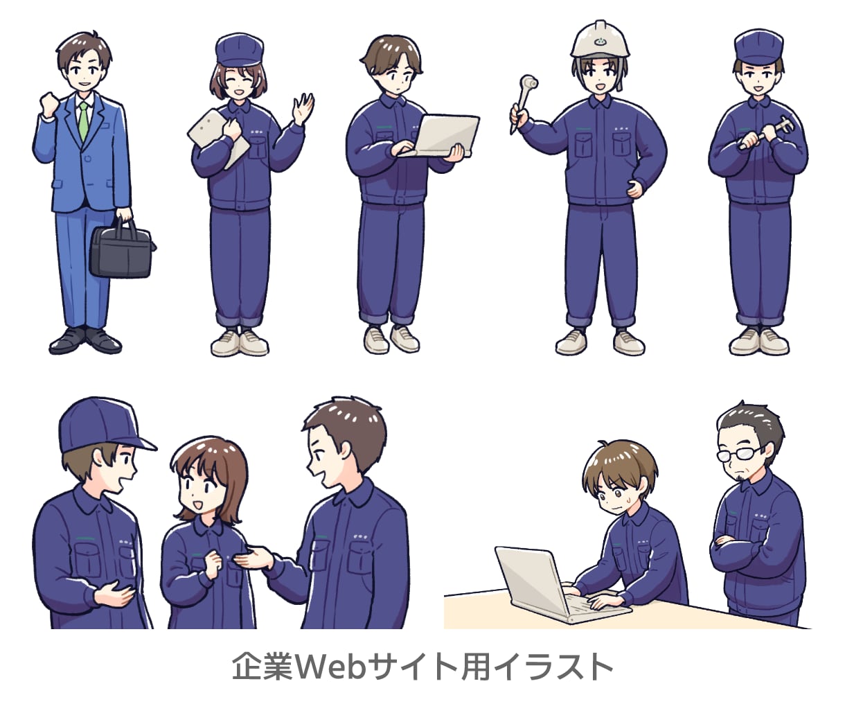 商用OK！多目的に使えるポップなイラスト描きます 挿絵・スタンプなどに！ワンポイントから複雑なものまで。 イメージ3