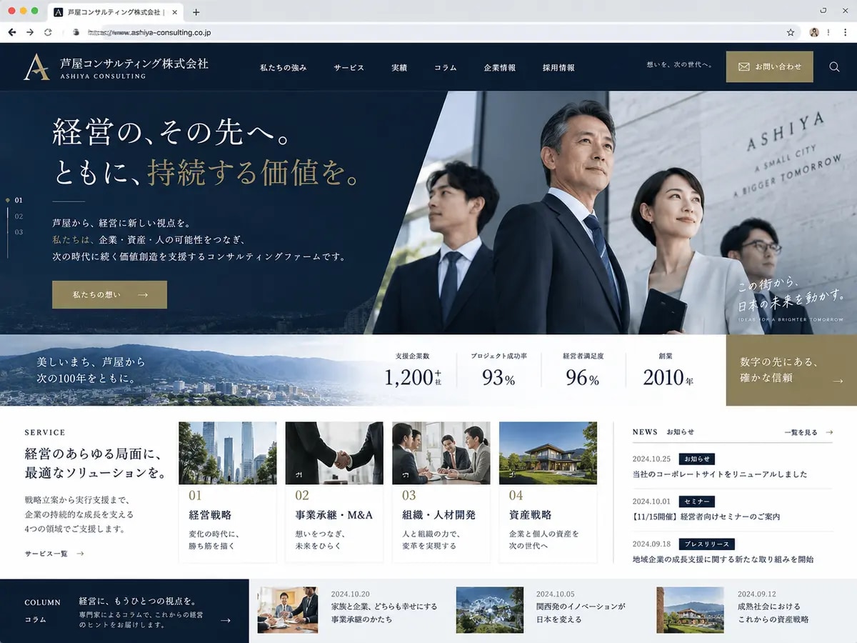 店舗・会社の魅力が伝わるホームページを制作します スマホ対応・基本SEO込み。公開後の改善も相談できます イメージ7