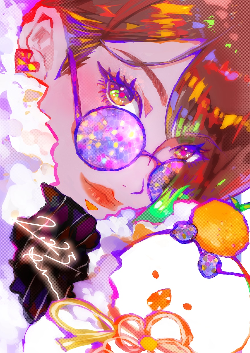 鮮やかなイラスト描きます アイコン、一枚絵、サムネイル等、推しへのプレゼントに！ イメージ2