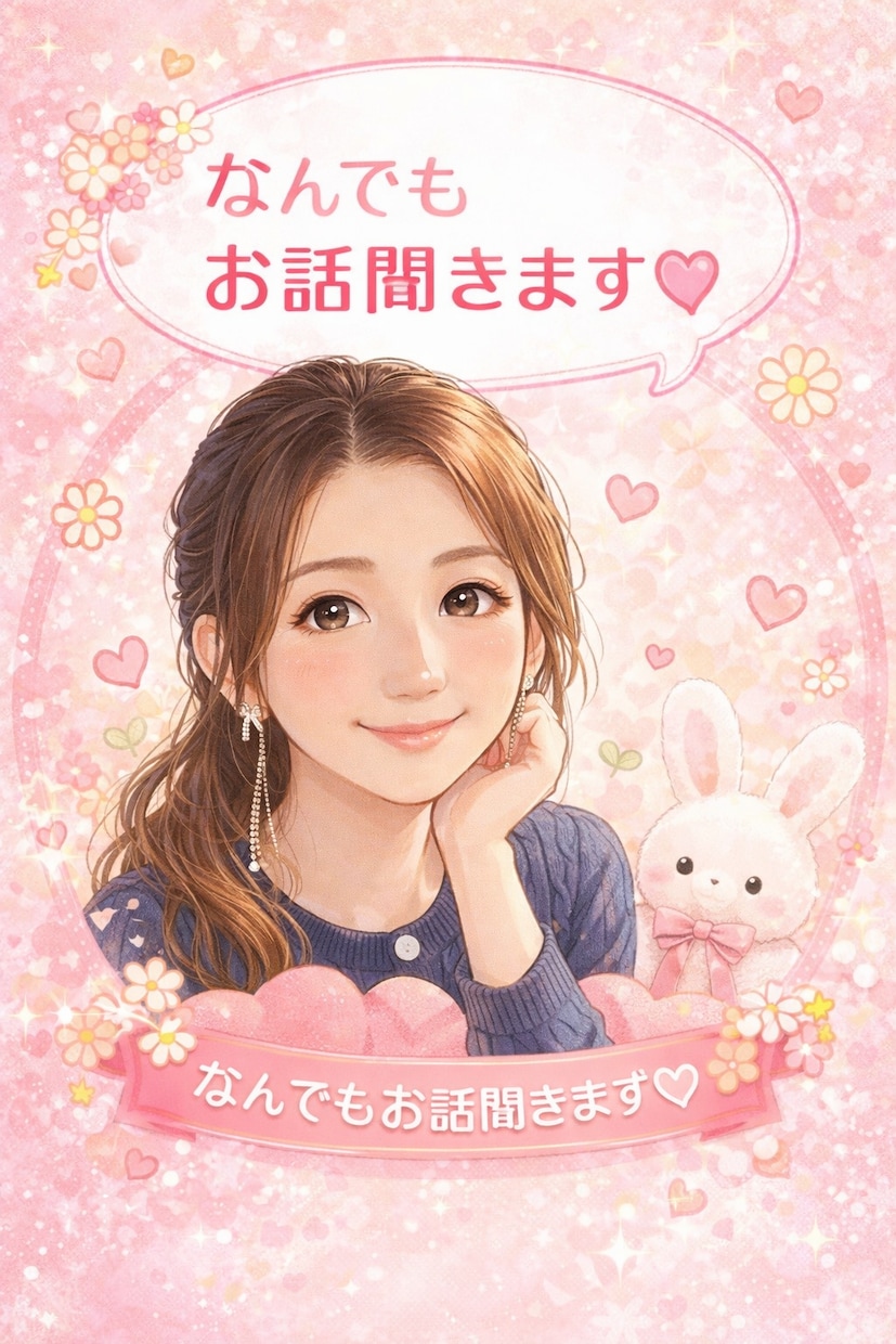 どんな話も聞きます 何か聞いてほしいことありませんか？ イメージ1