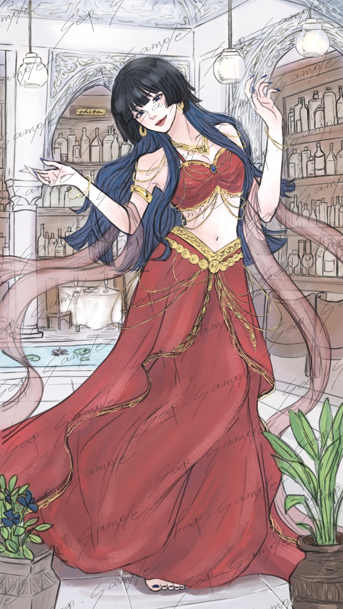 儚さの中にある美しさ｜オリジナルイラストを描きます 私の感性全開で描いて欲しい方へ✦︎丸投げ可能なサービスです イメージ9