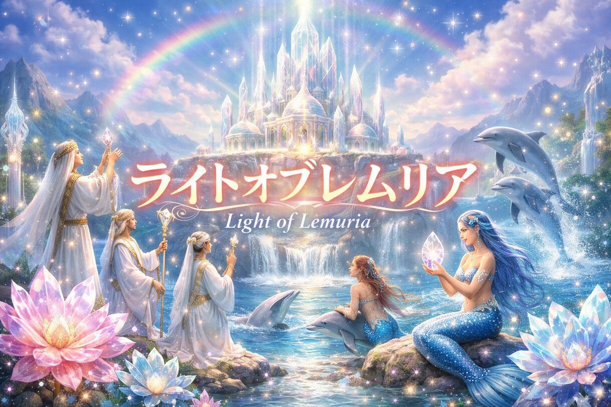 ライトオブレムリアの伝授＆テキストを送ります レムリア人との繋がりを強めサイキック能力を開花させたい方へ イメージ1