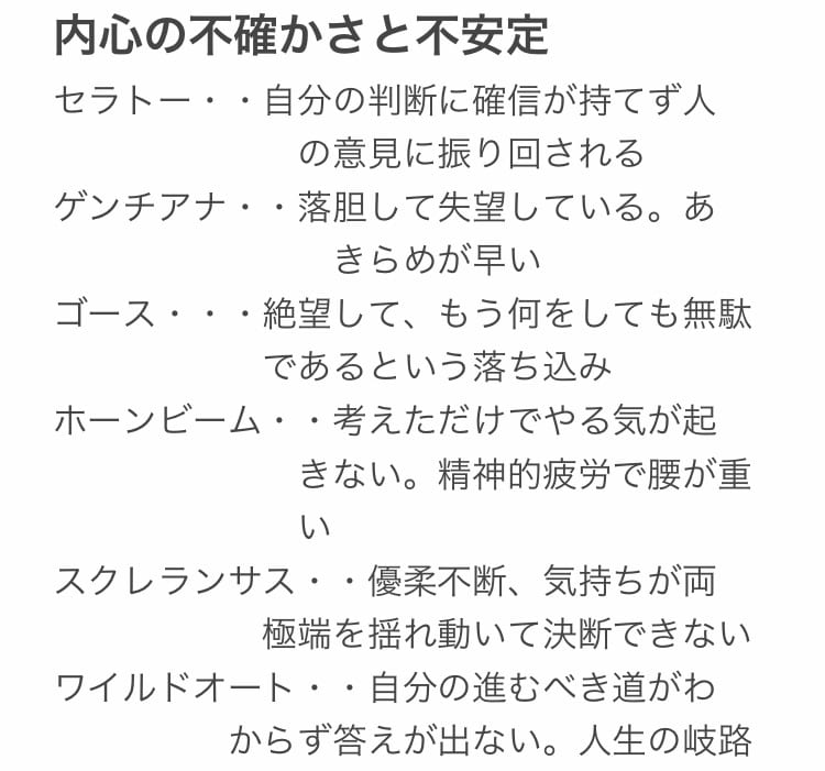 メール相談で、バッチフラワーレメディを選びます 辛い感情が癒やされ中庸になります。レメディを用意できる方に イメージ5