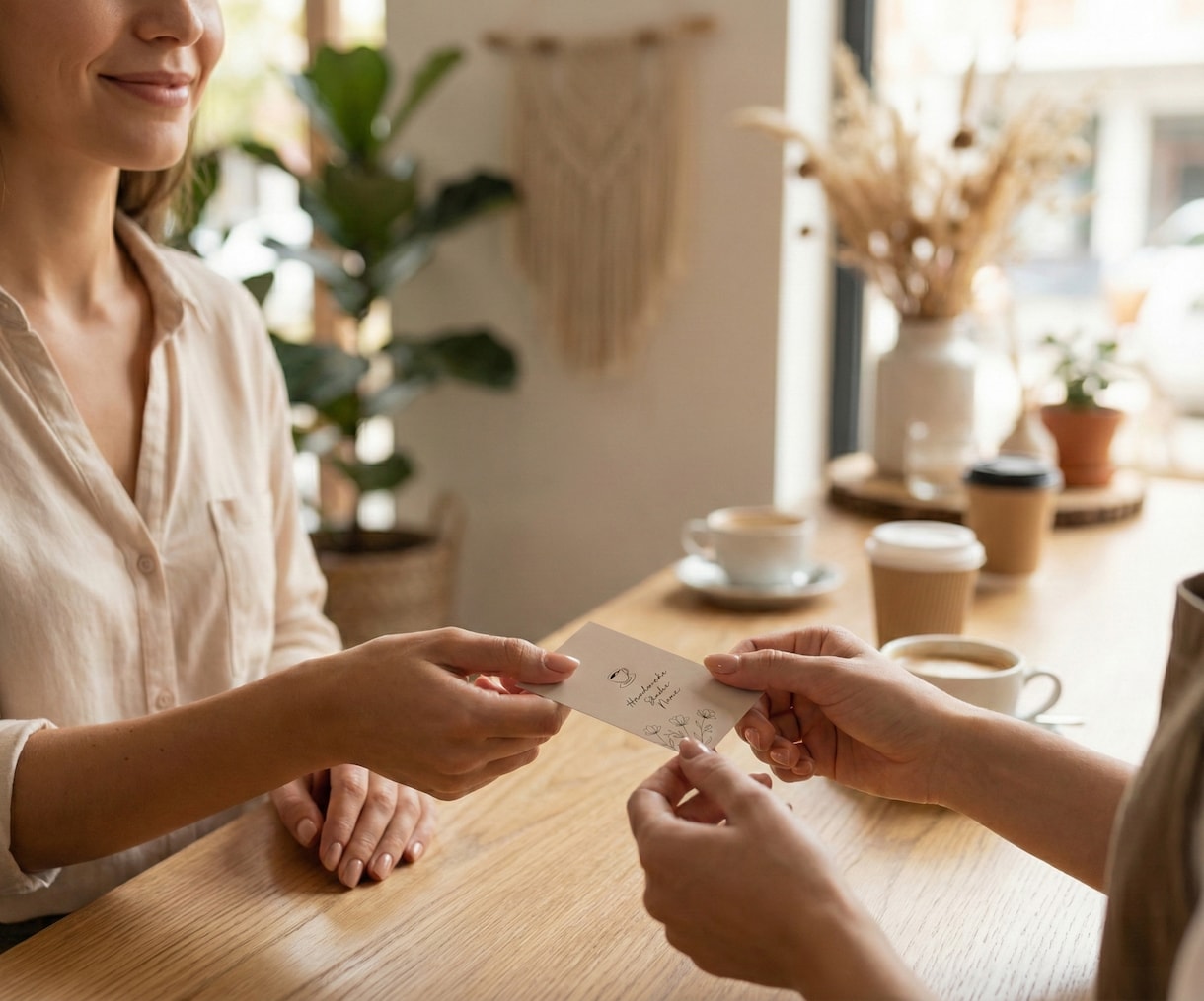 印刷代行OK！大人可愛い名刺・カードを作成します くすみカラーや北欧風◎修正無料＆入稿丸投げで安心納品 イメージ4