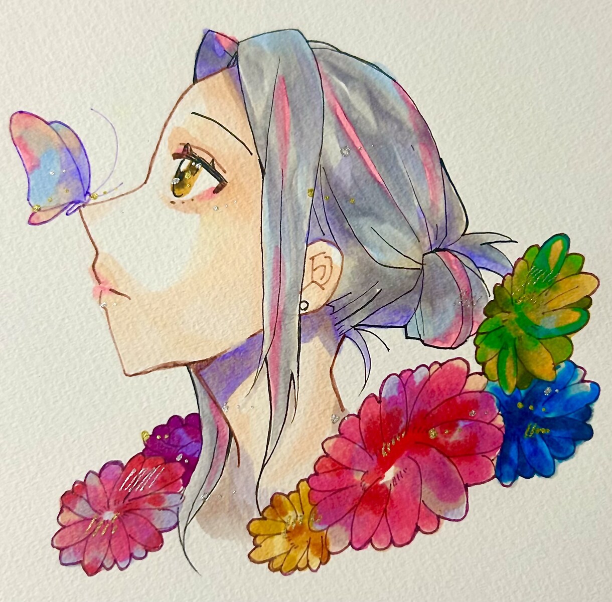 鮮やかな色で世界観を形に！対話で理想を描き出します 言葉のキャッチボールでつくる、世界にひとつの手描きイラスト イメージ6
