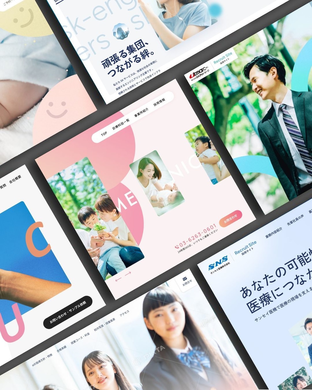 集客につながるデザイン×SEOのHPを制作します 【実績多数】WordPressで誇れる会社の顔を作ります イメージ2
