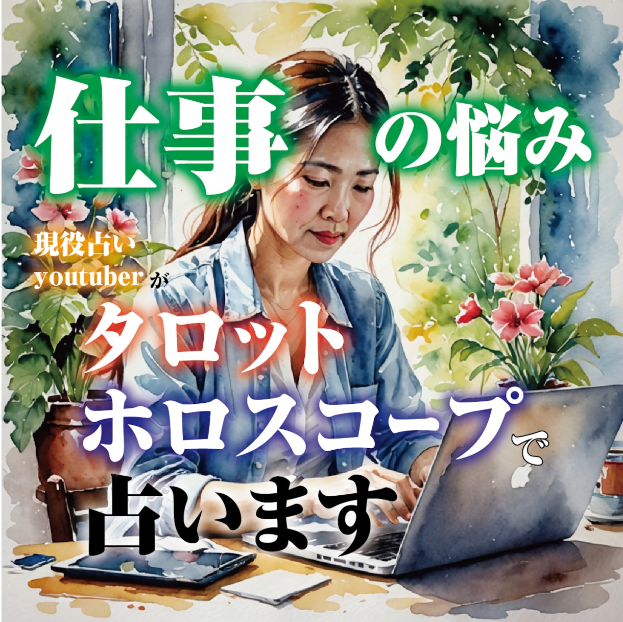仕事についてタロットとホロスコープで占い致します 就職や転職・適正な職について1000文字程度のメッセージ送信 イメージ1