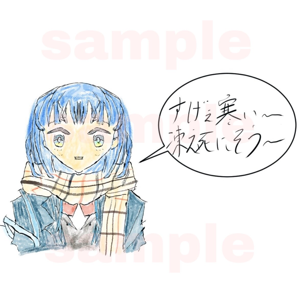かわいい水彩画のアイコンを描きます 動画のサムネイル、グッズ等に使ってください イメージ10