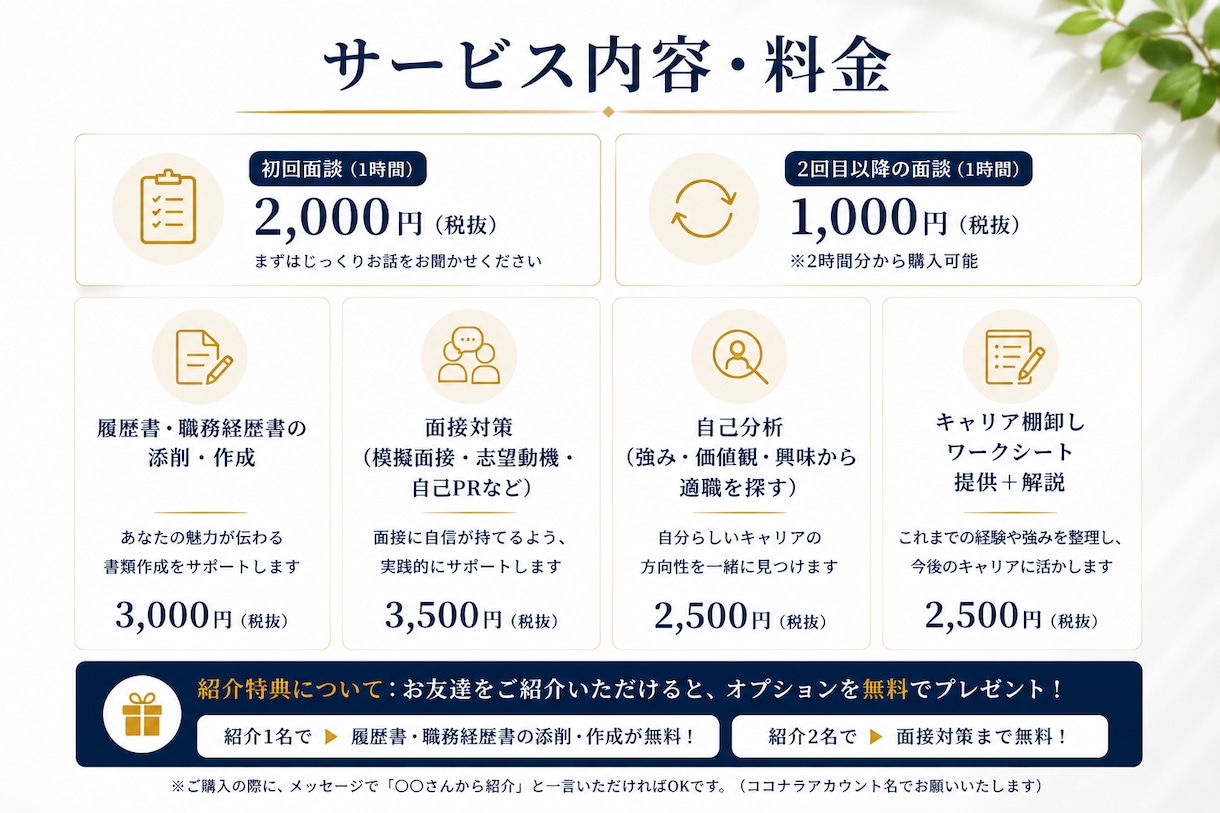 転職・将来に迷う20代30代のキャリア相談乗ります 現役キャリアアドバイザーが転職と将来の悩みを整理します イメージ4
