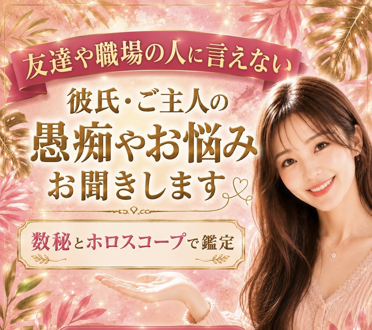 恋愛のモヤモヤや本音を優しくお聞きします 片思い・復縁・複雑な恋♡あなたの本音に寄り添います イメージ1