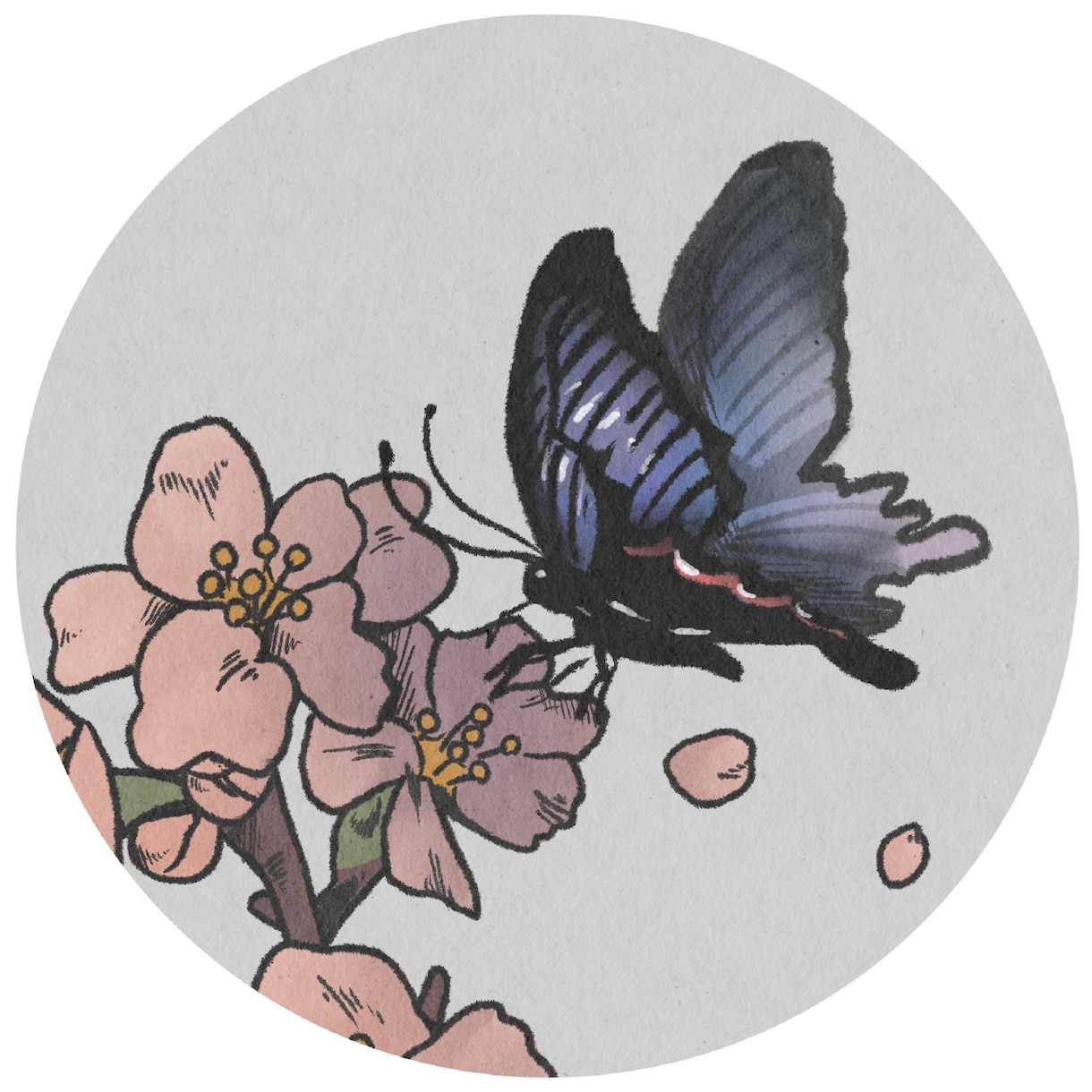 絵本風でダークファンタジーなアイコンを描きます 少し個性的で暗い雰囲気、お任せ下さい。 イメージ5