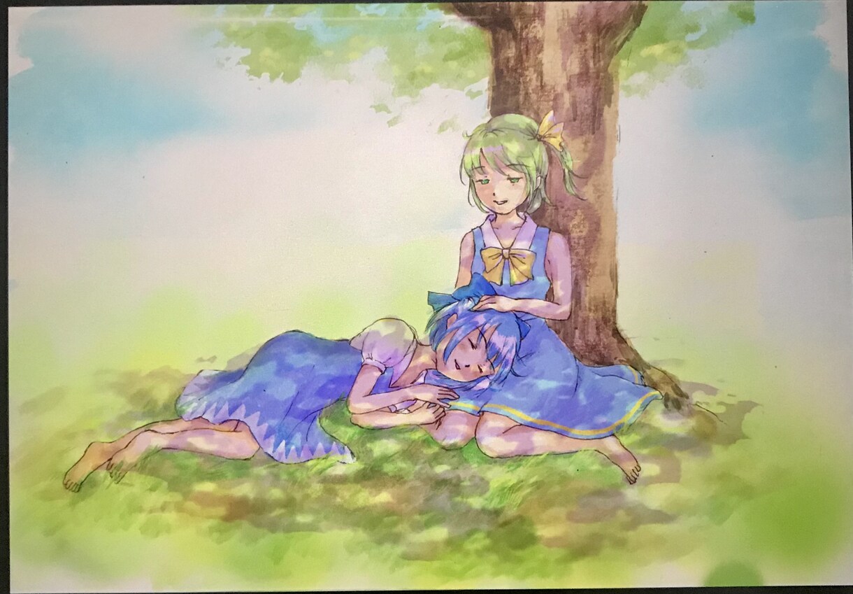あなたの好きな女の子キャラクターを描きます 可愛い！カラフル！一枚のイラストにあなたの思いを代弁します。 イメージ3