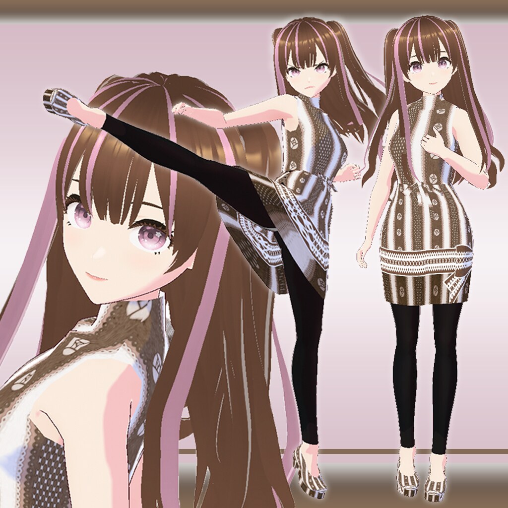 Vroid3Dキャラクターを20体制作しますます 個性光る3Dキャラを、短期間で20体一挙に制作します！ イメージ3