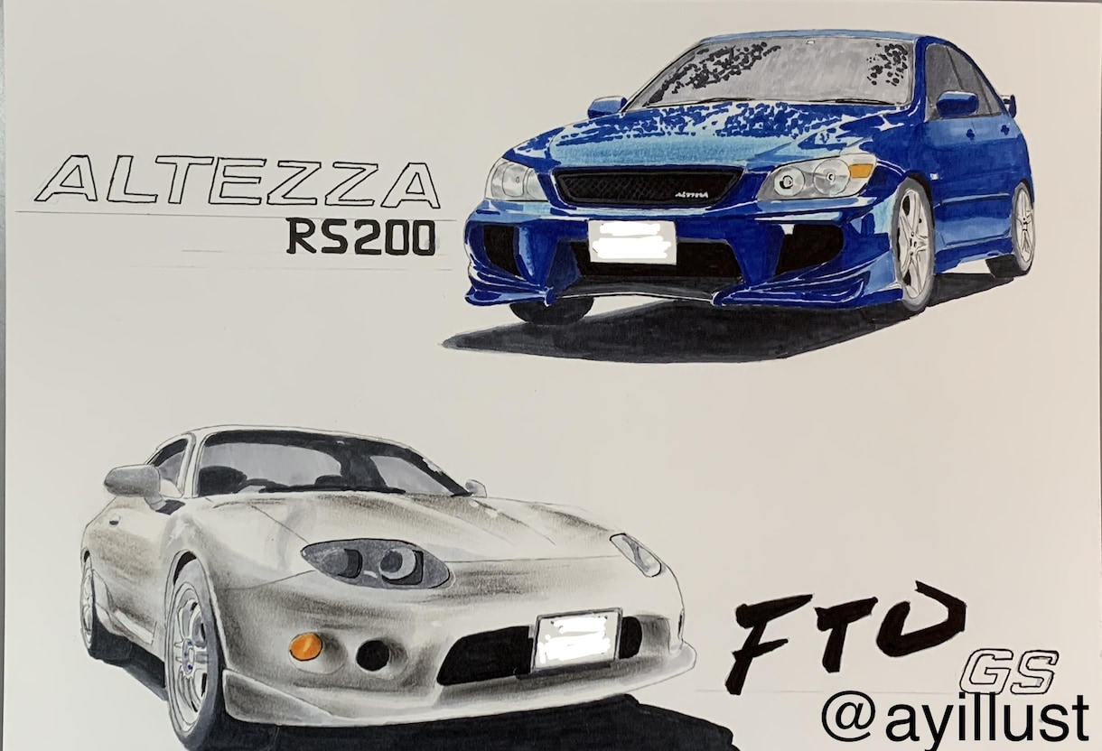 愛車のイラスト作成します 愛車の思い出残しませんか？プレゼントにも！ イメージ10