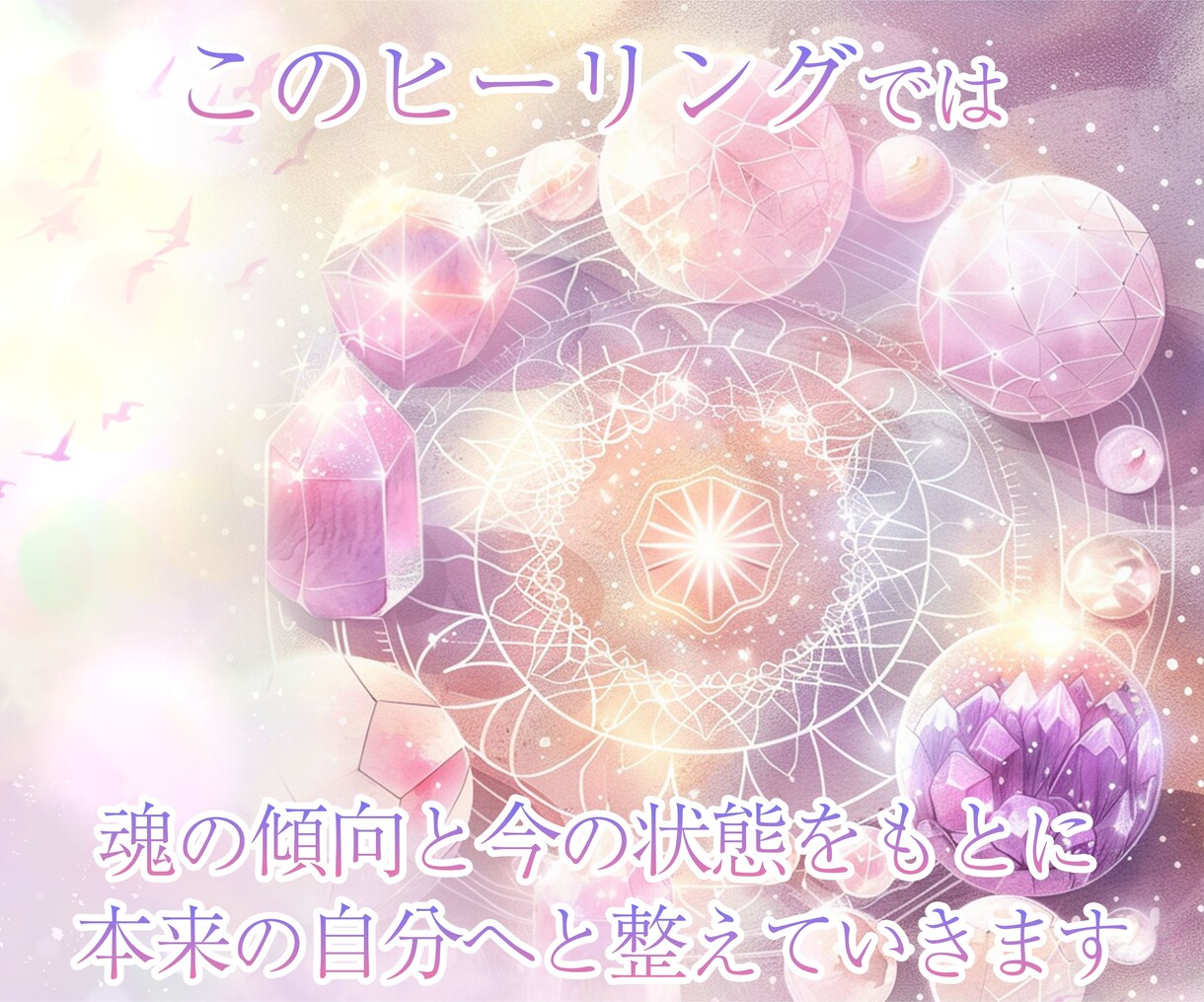 魂と本音が目覚める✨オーダーメイドヒーリングします 天然石とヒーリングで波動を整え、魂の傾向を浮かび上がらせます イメージ4