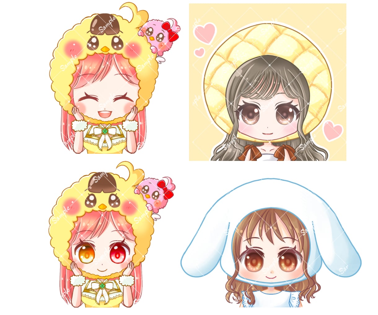 目立っちゃう！可愛着ぐるみイラスト描きます アイコン、動画や配信、似顔絵プレゼントにぴったり！ イメージ9