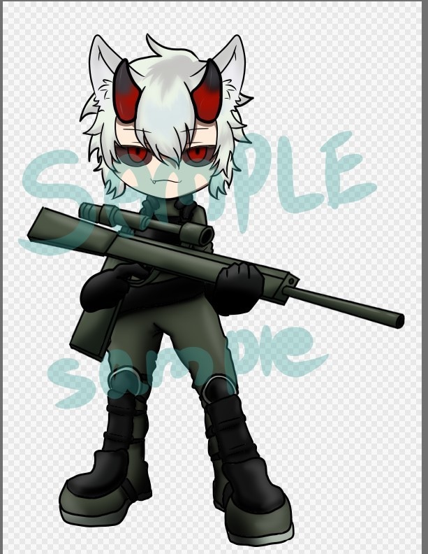 既存のキャラをお持ちの方のSDイラスト制作します サムネ用に使用、アイコンに使用するSD作成します イメージ1