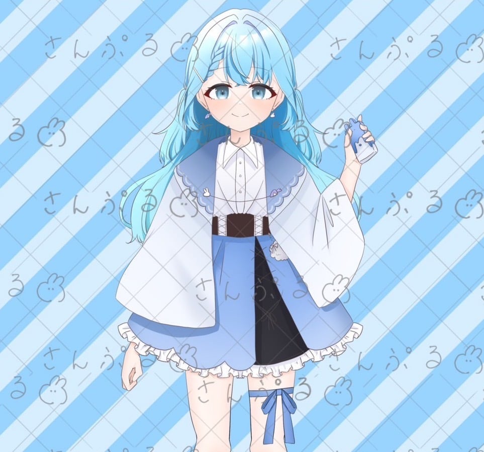 かわいい立ち絵 描きます 『リアル』から『バーチャル』へ イメージ2