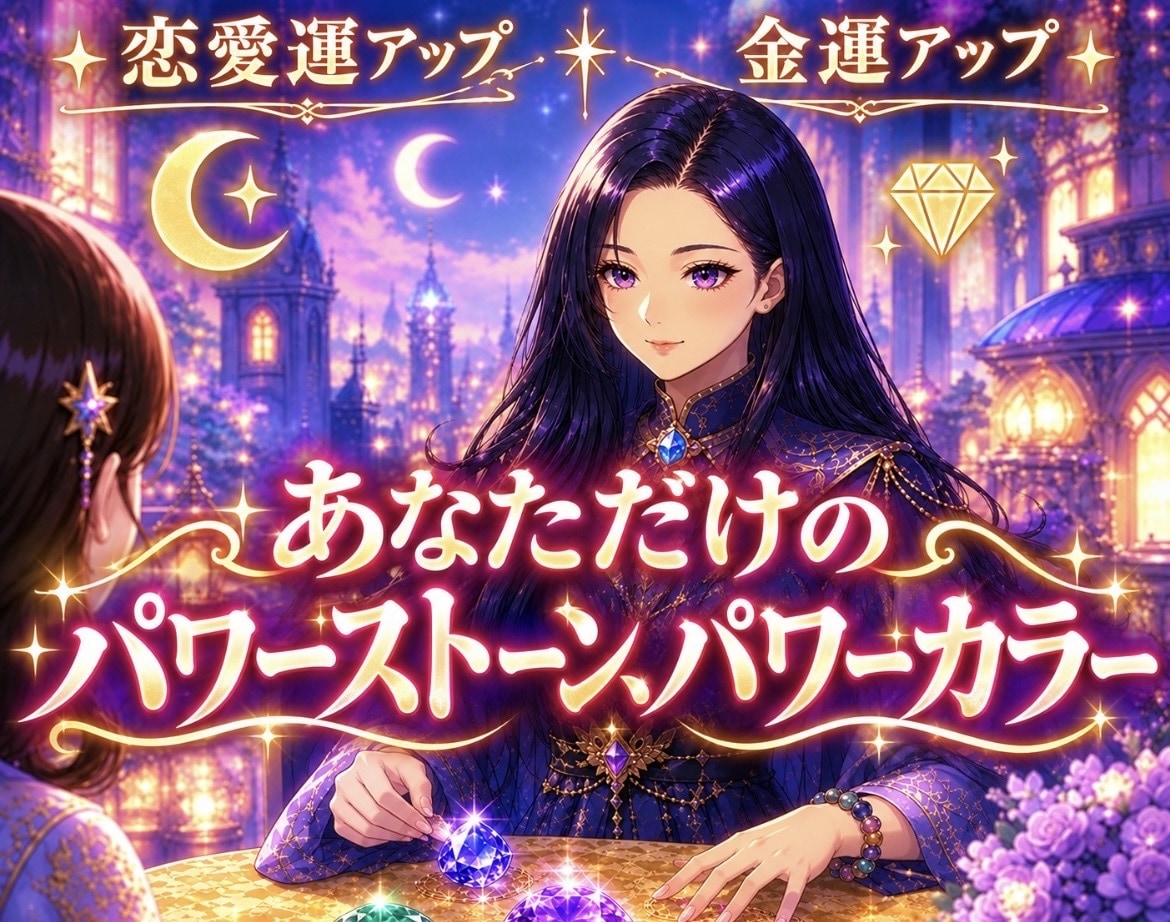 Soyun⭐︎宝石と色のお告げいたします あなたが身に付けるべきカラーや宝石をお教えいたします イメージ1