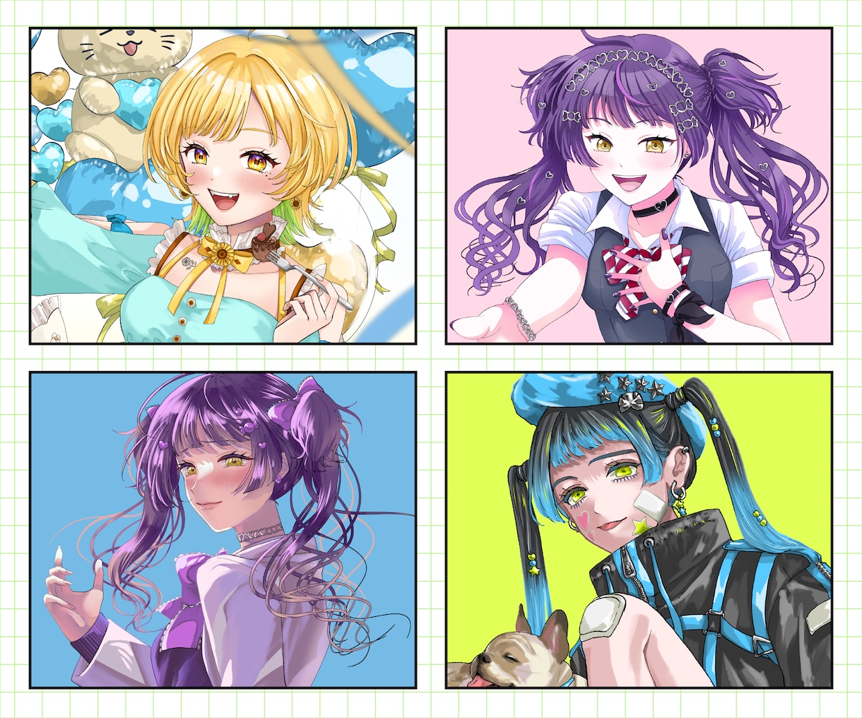 ポップな1枚イラスト作成します ポップでおしゃれなイラストを作成します！ イメージ5