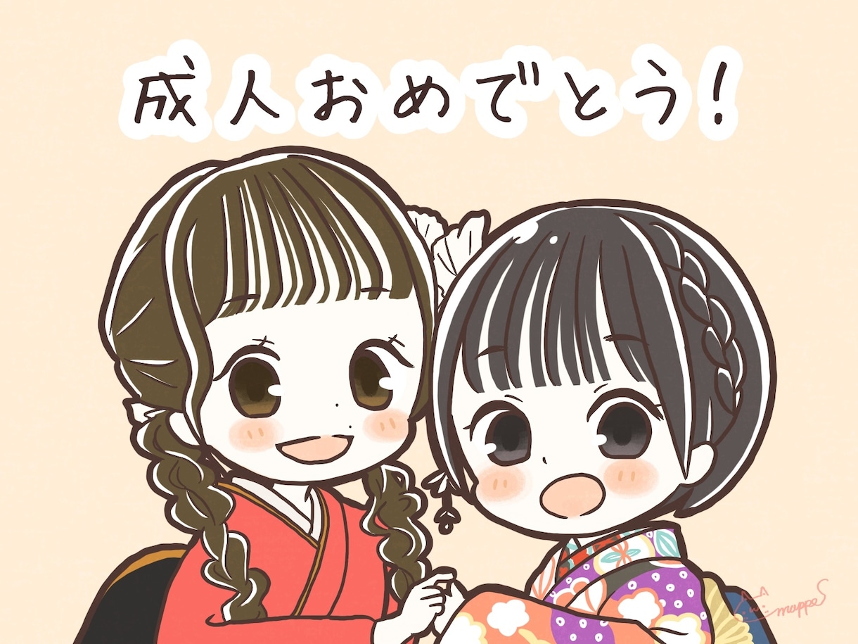 やさしいデフォルメ！似顔絵アイコンお描きします コミカルな表情や動きであなたらしさが伝わる！ イメージ6