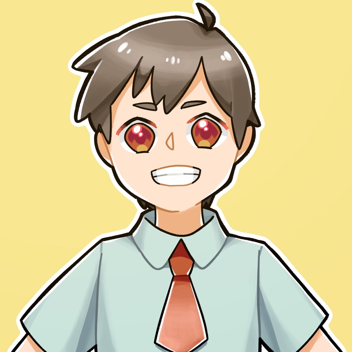 かわいいアニメ調のSNSアイコンをお描きします 商用利用OK！あなたのSNSを魅力的に♪ イメージ4