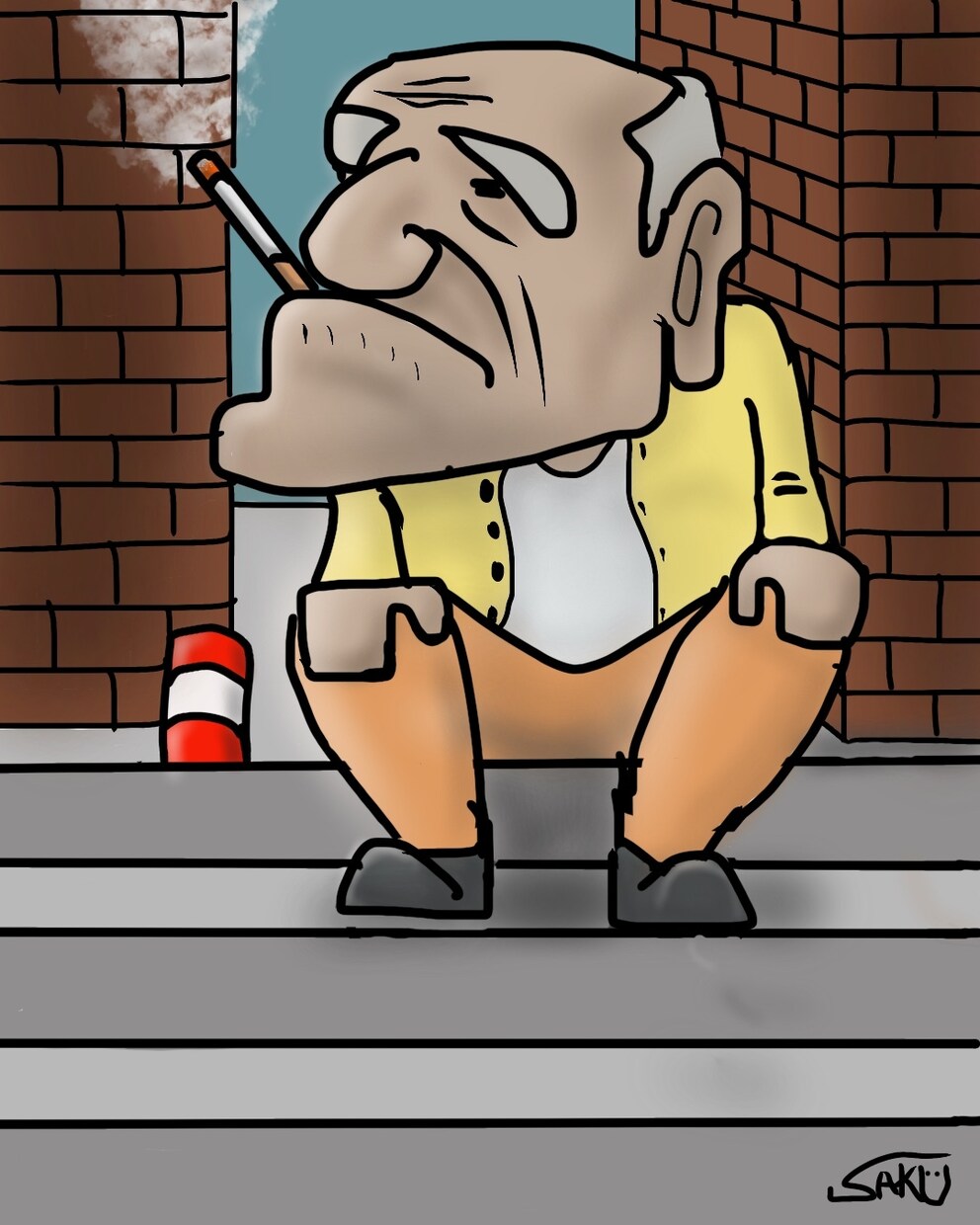 iPhoneで似顔絵描きます ポップでラフな感じの絵が好きな人はぜひ！ イメージ5