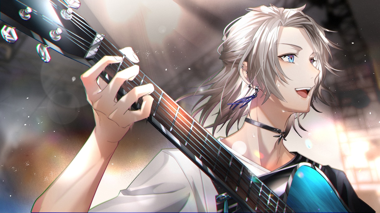 美麗な１枚絵イラスト制作を承ります 商用OK！MV／サムネイル／ヘッダー用イラストを制作します◎ イメージ5